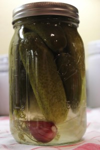 Recently Canned Pickles